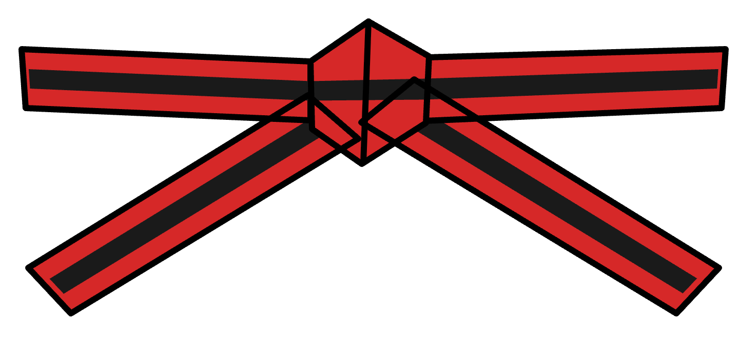 Red with Black
