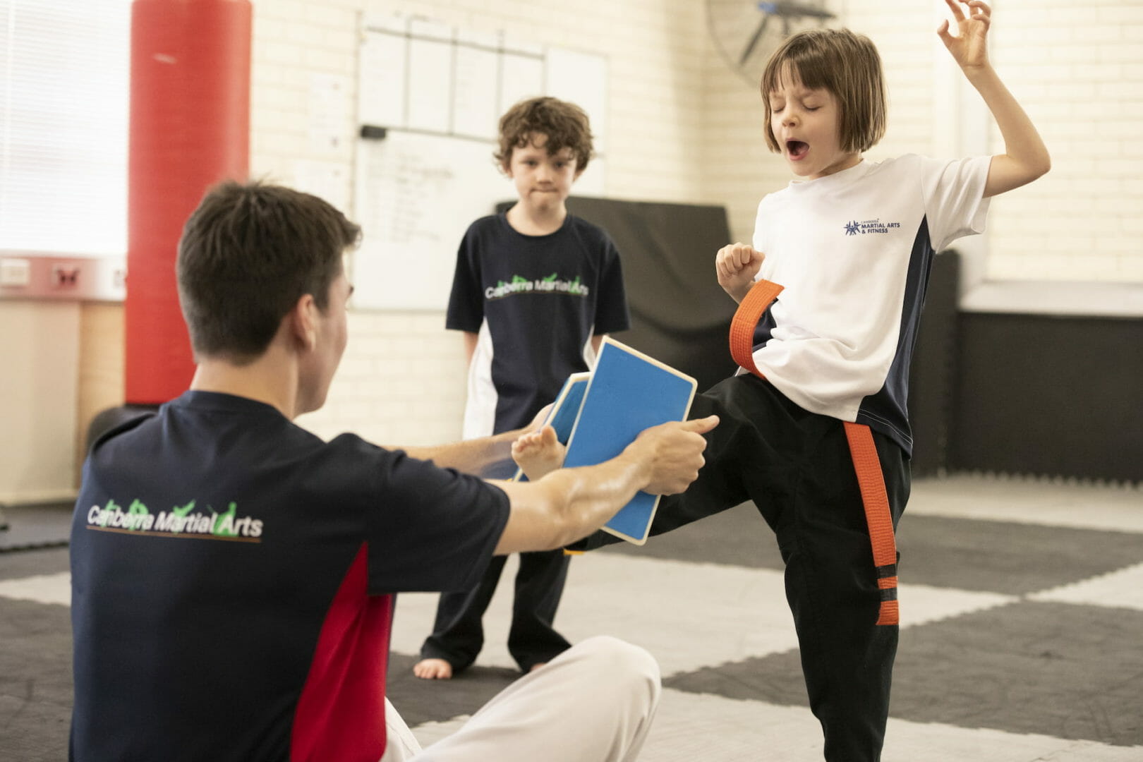 Tiny Tigers class for our youngest members